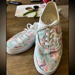 Glitter mermaid vans (womens)